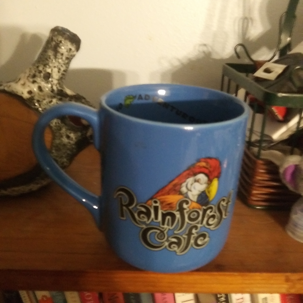 Coffee mug rainforest cafe